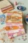 Preview: Tilda Patchwork Stoff Baumwolle - Sunday Brunch - White Flower Pink